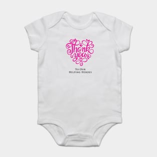 Thank you to our Helping Heroes Baby Bodysuit